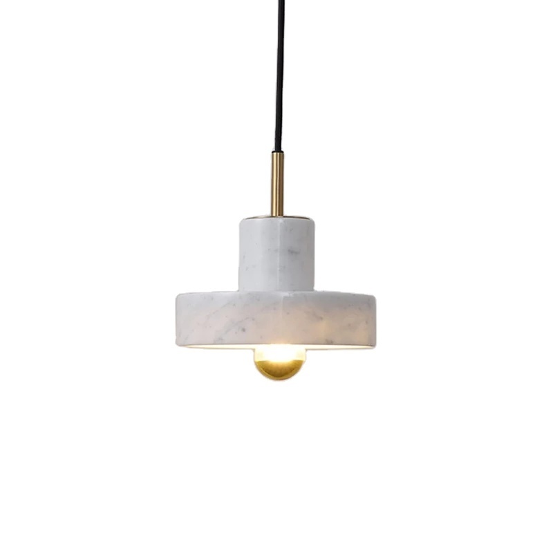 Bedside Nordic Marble Small Chandelier Simple Modern Restaurant Bedroom Light Luxury Minimalist Bar Brass Chandelier