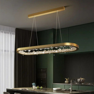 CSLIDO Modern Chandelier Lighting Living Room Dining Home Decor Lustre Crystal Kitchen Lamp Bar Hanging Light Fixtures