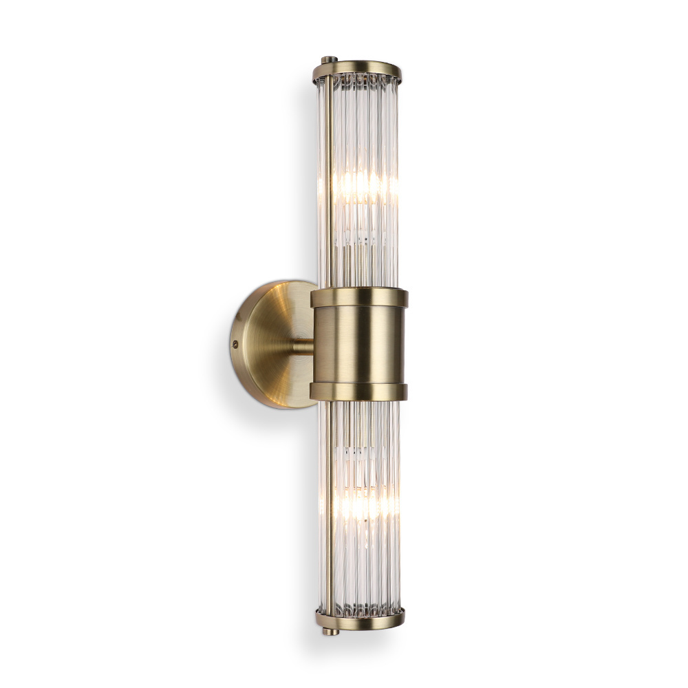 Modern Lustre Crystal Wall Lamp Bronze/Silvery Bedroom Led Wall Lights Fixtures Living Room Wall Sconce Lights MING