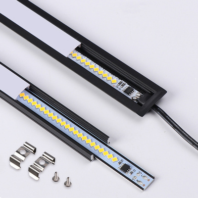 Smart phone control Surface mounted or embedded 1m 1.5m 2m 3m Magnetic Track Lighting System led track magnetic light