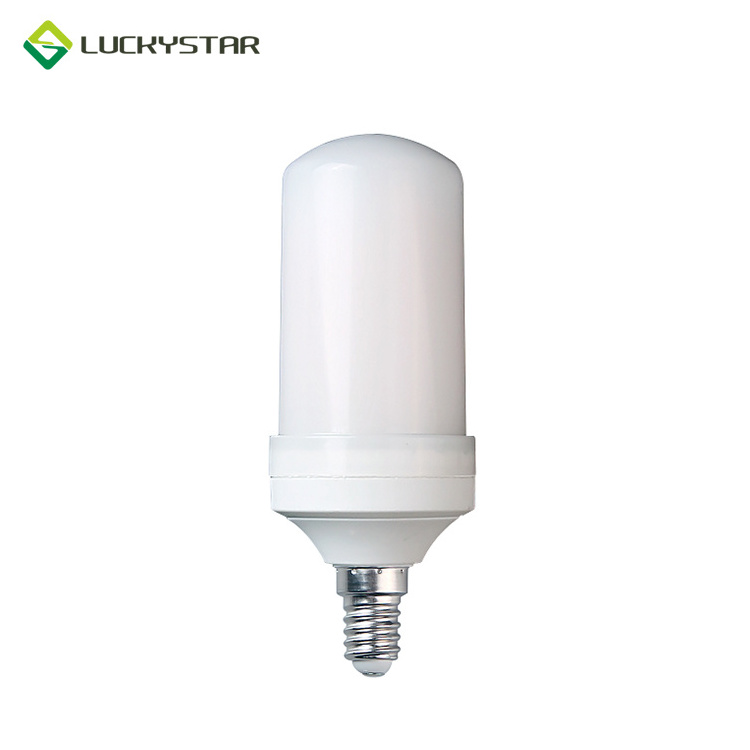 3w led flickering flame fire effect bulb light e27