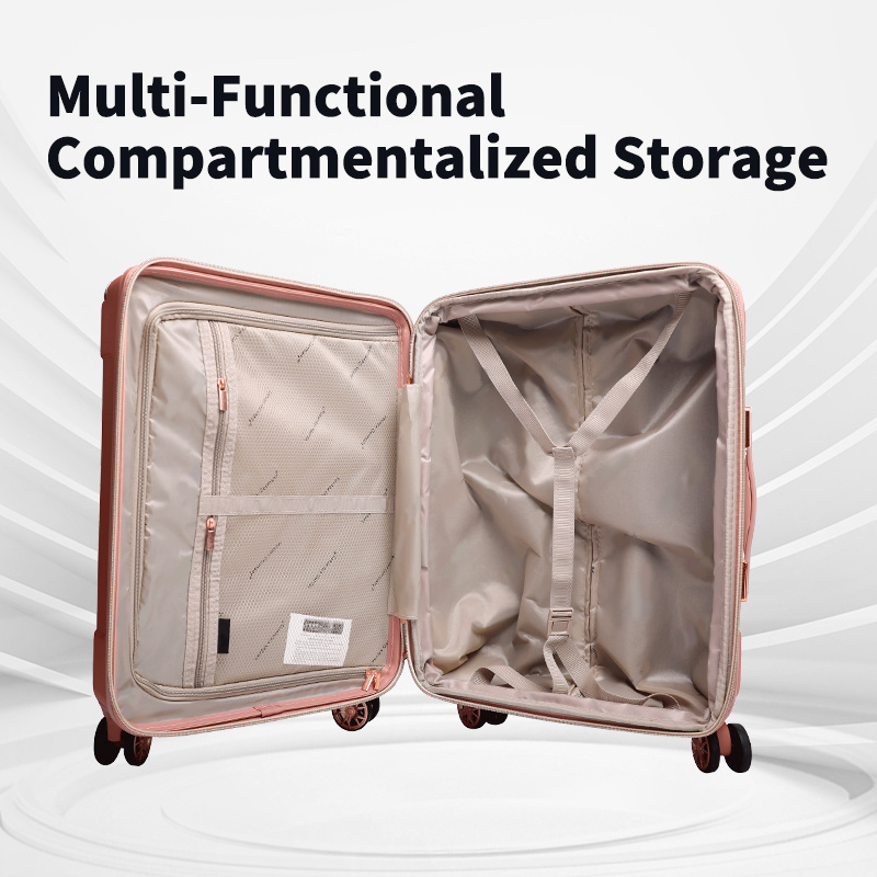 hot sale Large box with small bag carry-on luggage 3 pcs trolley travel suitcase Expandable Combination Box sturdy and durable