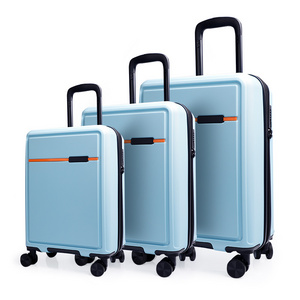 Hot Sale Unisex 3-Piece PC Travel Luggage Set TSA Custom Lock Spinner Suitcase with Extendible Cabin Hot Sale Travel Trolley Bag