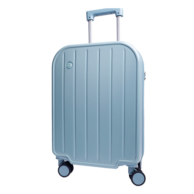 New 24-Inch Lightweight Unisex Luggage PC Boarding Suitcase with Spinner Caster Universal Mute Wheel Trolley Case Men Women