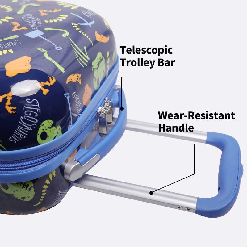 Children's Mini Travel Carry-On Luggage Small Hard-Shelled ABS PC kids school Suitcase with Spinner Wheel Toy Box tote bag