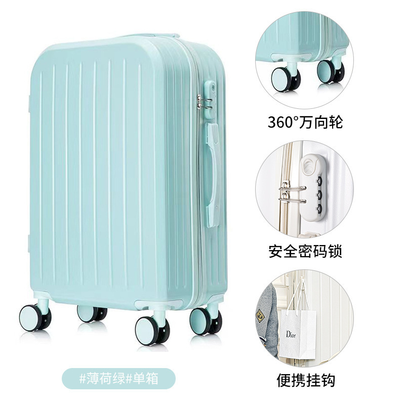 Art painting set suitcase travel bags and 2pcs luggage set mini professional makeup kits toiletry bags suitcase candy box