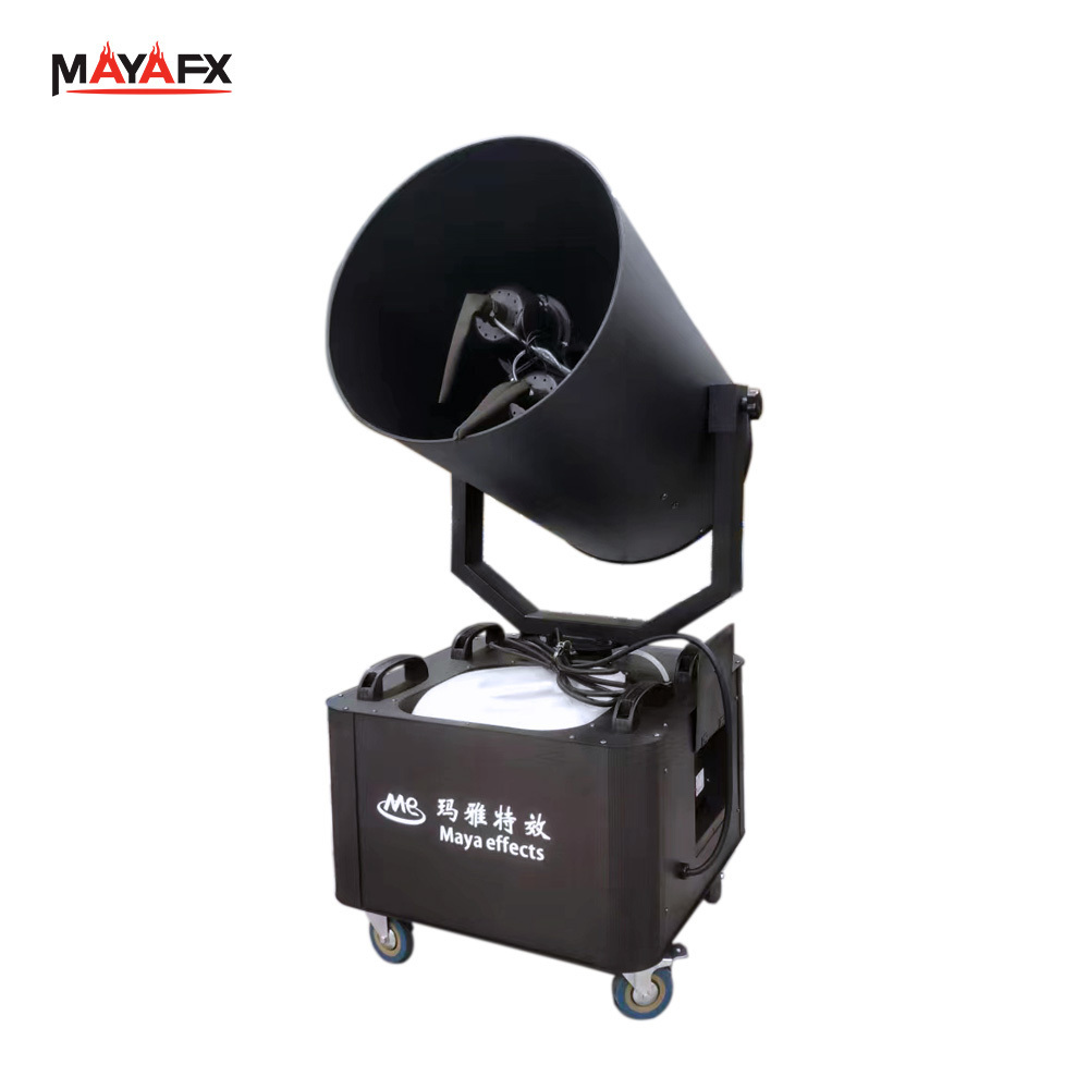 3500W Artificial Snow Spraying Blow Machine 180 degree moving head maker snow machine for the Christmas Party Activities