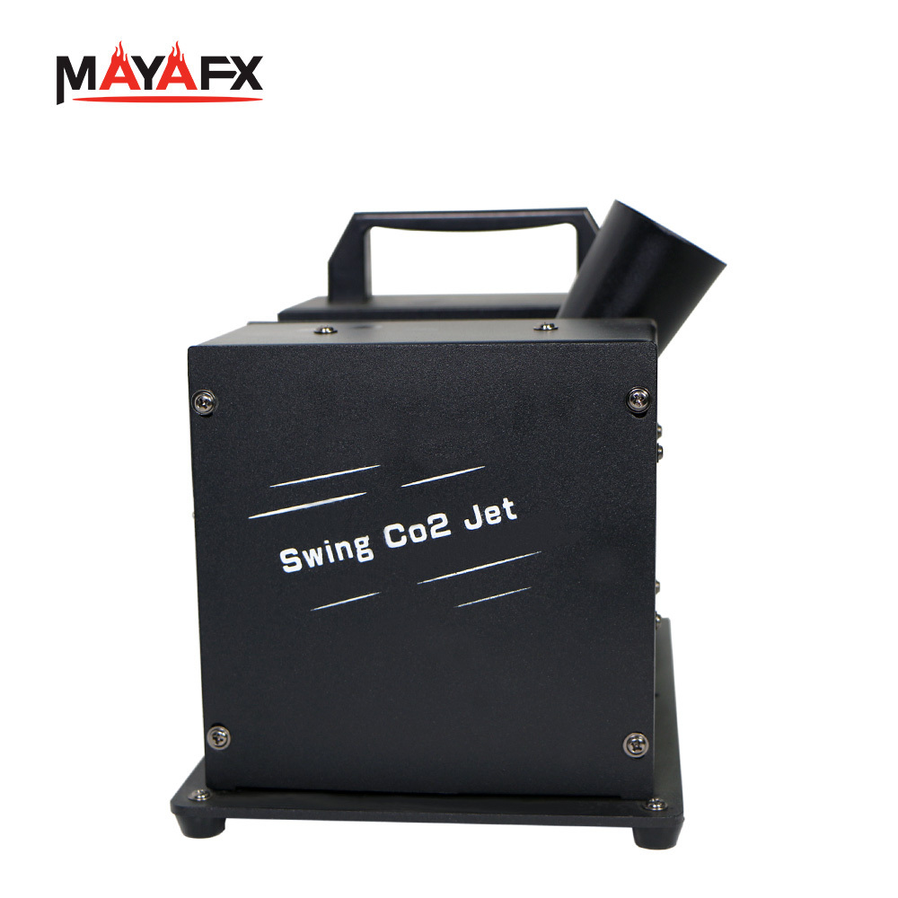 Professional Swing Co2 Jet Machine With 180 degree Moving Head For Disco Party Concert Bar Club Cryo Smoke Effect Machine