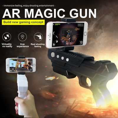 New Product Game AR Gun For Mobiles, Cell Phone Games Augmented Reality Gun