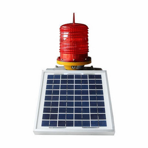 LED Solar Explosion-Proof Aviation Obstacle Lamp 4W 8W LED Flash High Altitude Warning Lights