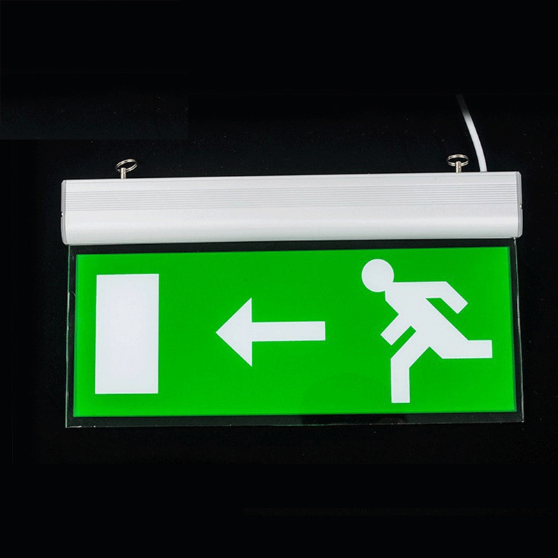 Exit Sign Battery Powered Emergency Exit Lights Combo Exit Sign With Battery Backup