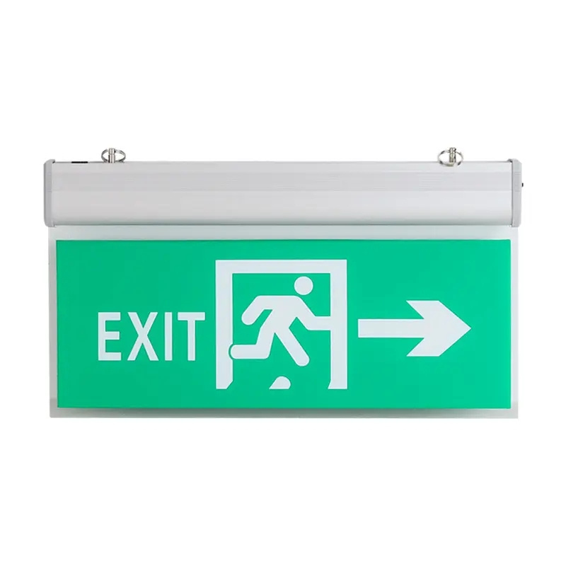 Exit Sign Battery Powered Emergency Exit Lights Combo Exit Sign With Battery Backup