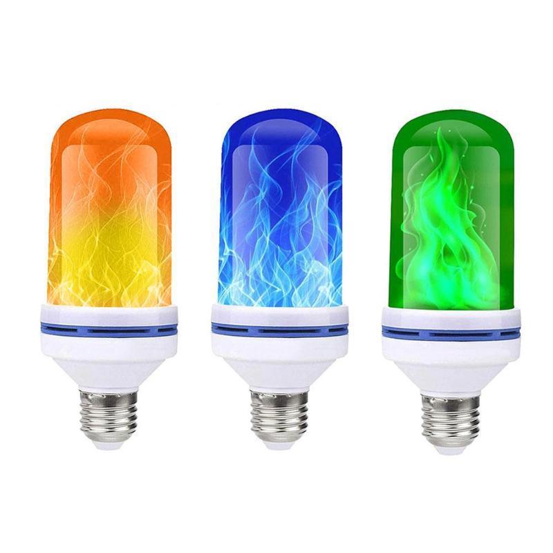 App Control E27 LED Flame Effect Light Bulbs Flickering Fire Bulb 6W