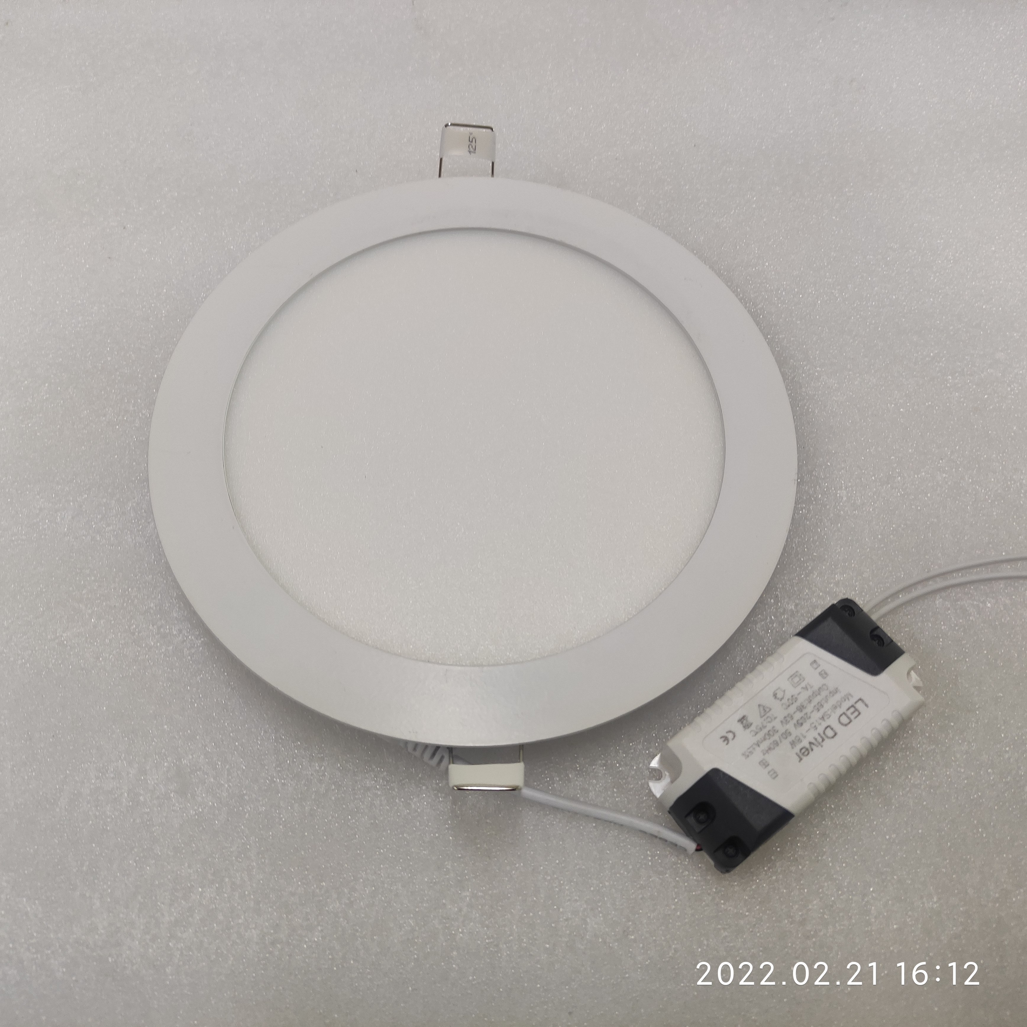 Round Square Ceiling Lamp Ultra Thin 3W 6W 9W 12W 15W 18W 24W Recessed LED Panel Light