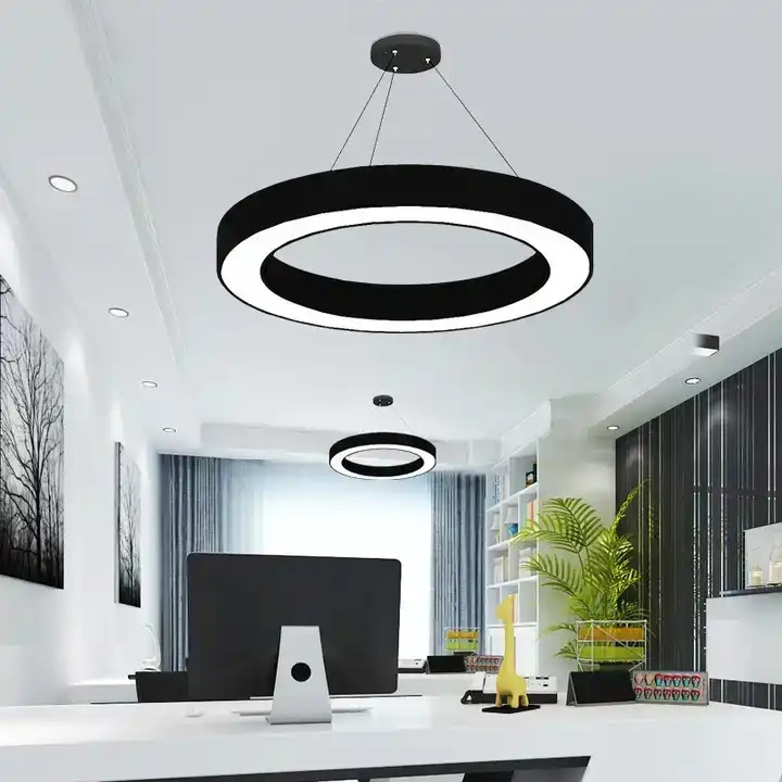 Modern Ceiling Office LED Pendant Lamp Office Reception Lobby Gym LED Ceiling Light