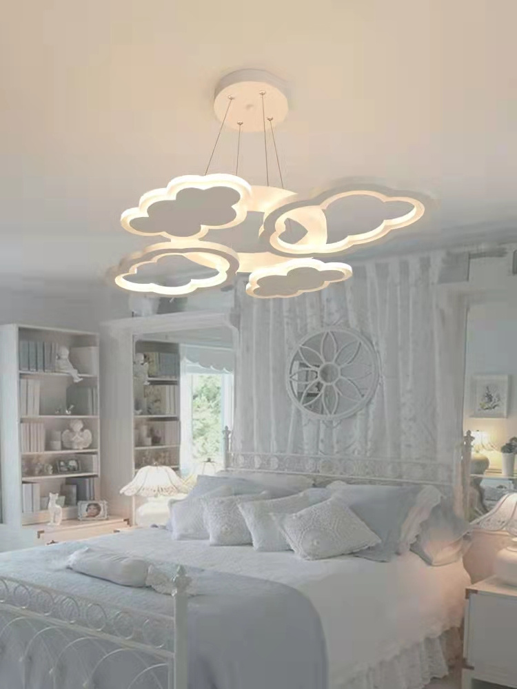 Airplane Boy Living Room Children Room Ceiling Lamps Creative Kids Bedroom Chandelier Cartoon Ceiling Light