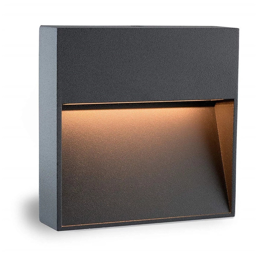 Aluminum Minimalist Modern Sconce Outdoor Wall Lamp Corridor Aisle Surface Mounted LED Step Wall Light