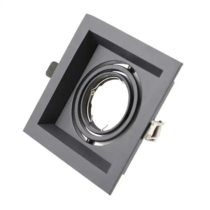 Indoor 80Mm GU10 Lamp Shop Replace Downlight Led Ceiling Spot Light Frame