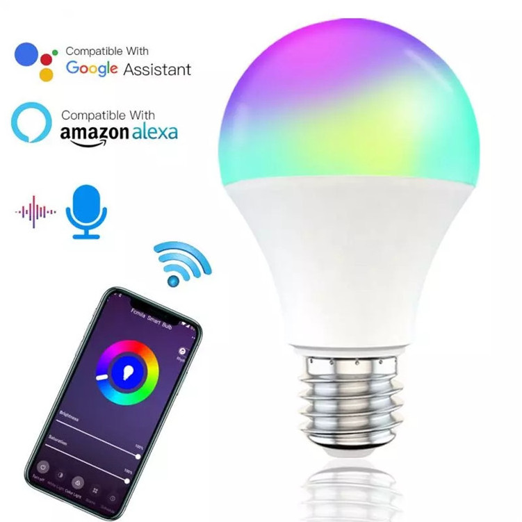 Remote Support Siri Homekit Smart WIFI Color Bulb RGB And WW LED Apple Smart Home Bulb Light