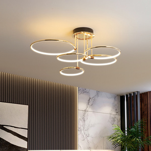 Hot Sale LED Bedroom Decorate Ceiling Lamp Indoor Round LED Pendant Light Living Room Chandelier