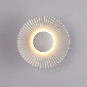 5W Round Shape Metal LED Wall Light Creative For Bedroom Modern Wall Light For Home Indoor