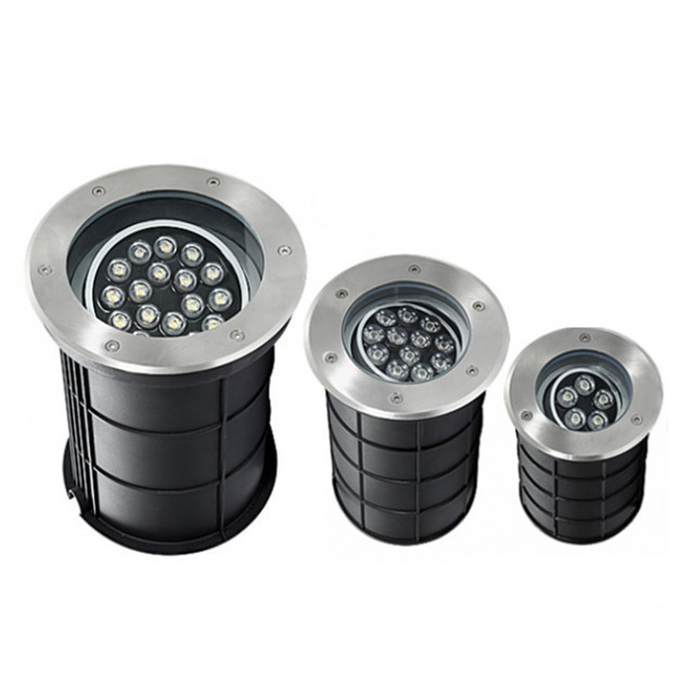 IP67 Waterproof Recessed LED Inground Lamp Price DMX RGBW RGB 12W 15W 18W 24W 36W LED Underground Light