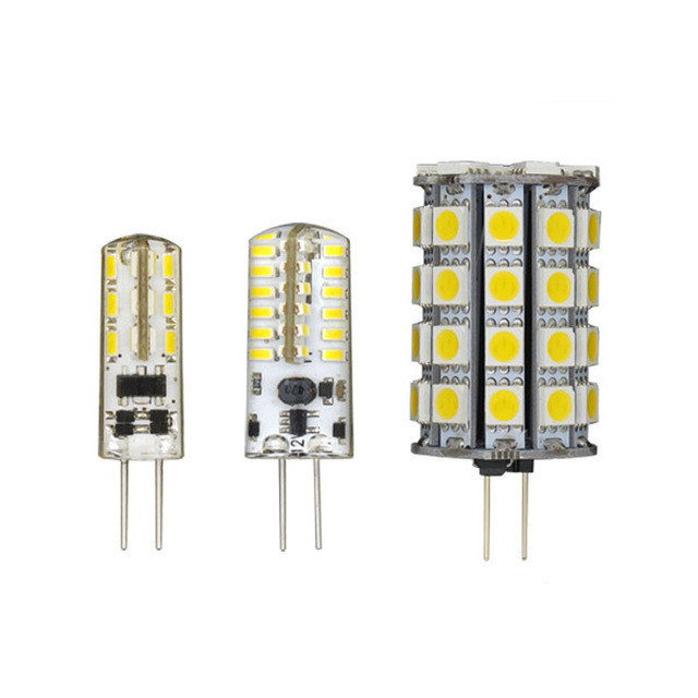 12V 24V 110V 220V Mini Silicone COB SMD G9 G4 Led Lamp 1W 1.5W 2W 3W Led Bulb G4