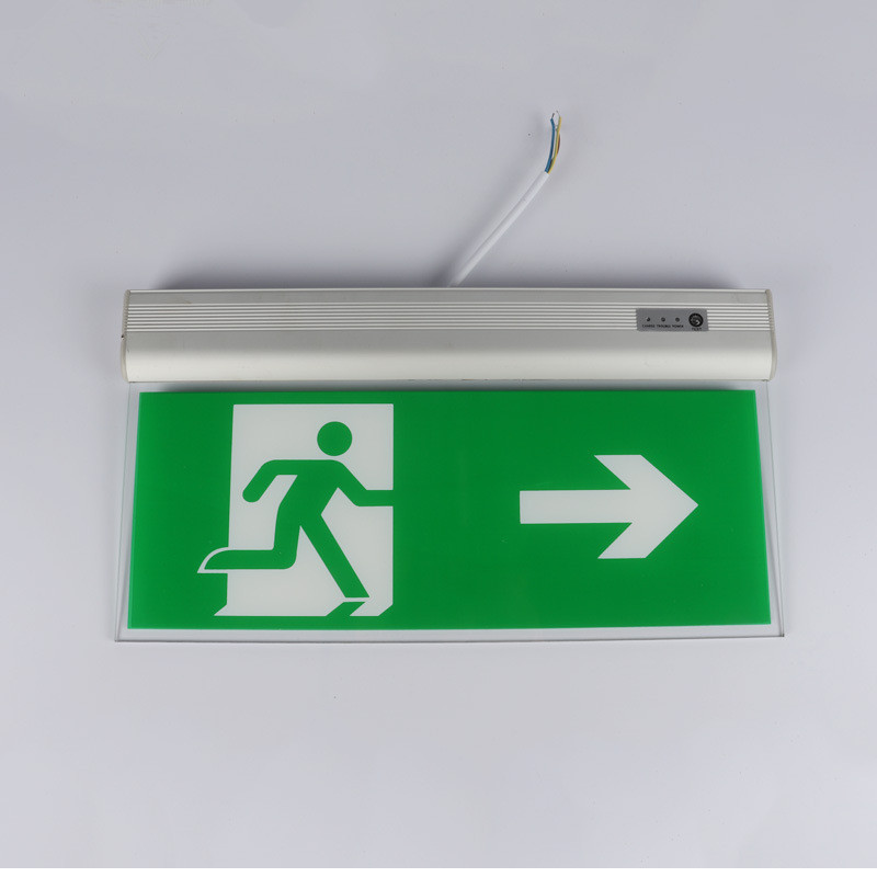 Exit Sign Battery Powered Emergency Exit Lights Combo Exit Sign With Battery Backup