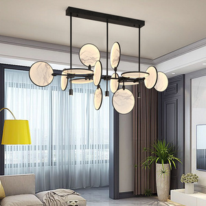 Luxury Pendant Home Decor Loft Kitchen Lighting Suspension Design Light Fixtures Golden Pendant LED Light