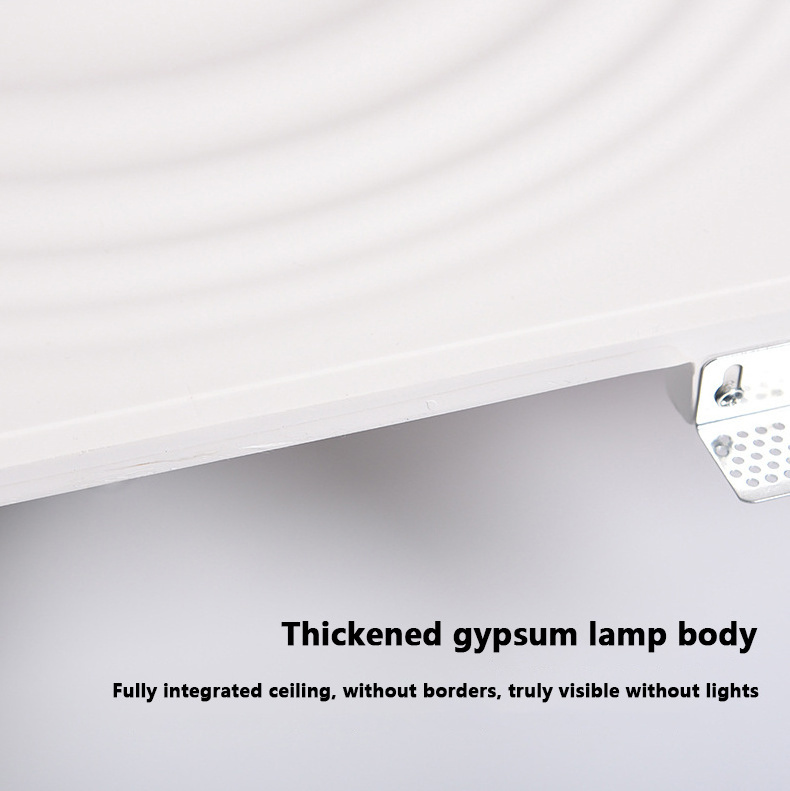 New Design Ceiling Embedded Decorative LED Downlight for Corridor Aisle Lighting 4W 6W 10W LED Gypsum Down Light