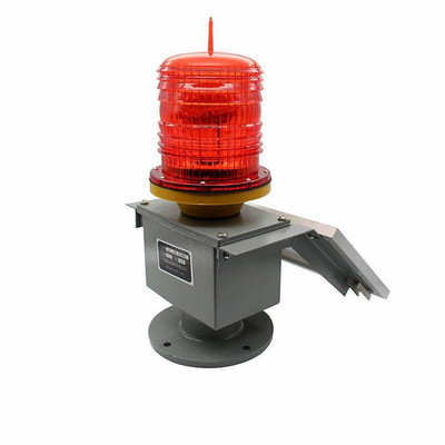 LED Solar Explosion-Proof Aviation Obstacle Lamp 4W 8W LED Flash High Altitude Warning Lights