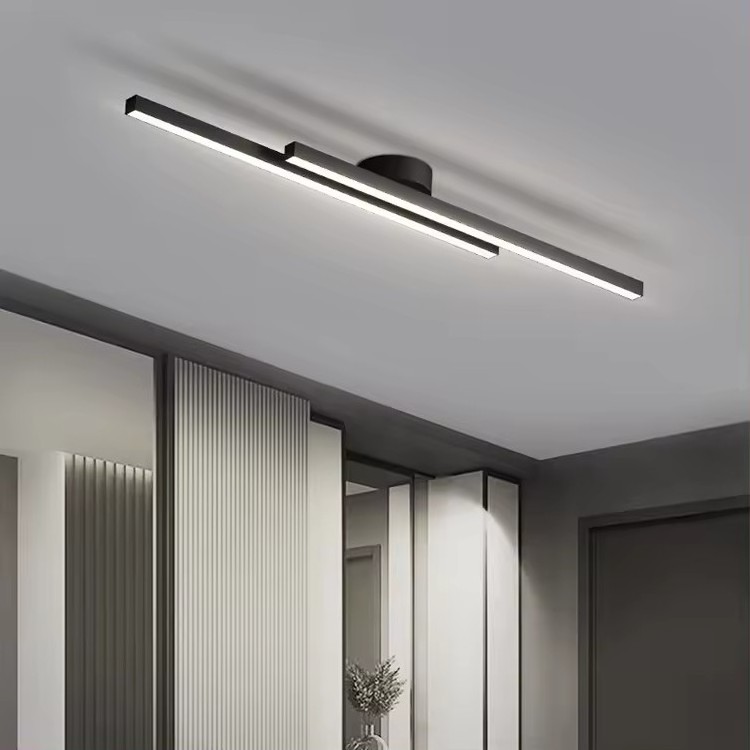 Modern Corridor Long Strip LED Ceiling Light Aisle Entryway Home Decorative Lighting Nordic Long LED Ceiling Light