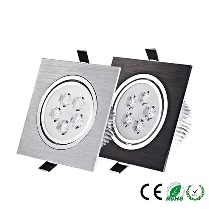 High Lumen Modern Home Dimmable LED Panel Ceiling Light Square LED Ceiling Spotlight