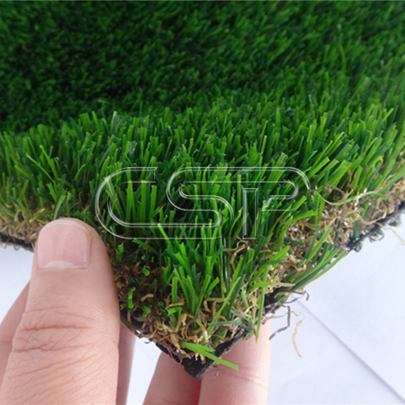 2022 chinese best selling 30mm tall natural long landscape artificial CSP grass lawn carpet roll in dubai