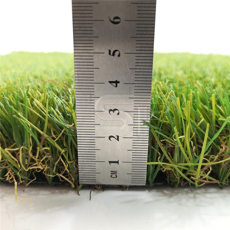 2022 chinese best selling 30mm tall natural long landscape artificial CSP grass lawn carpet roll in dubai