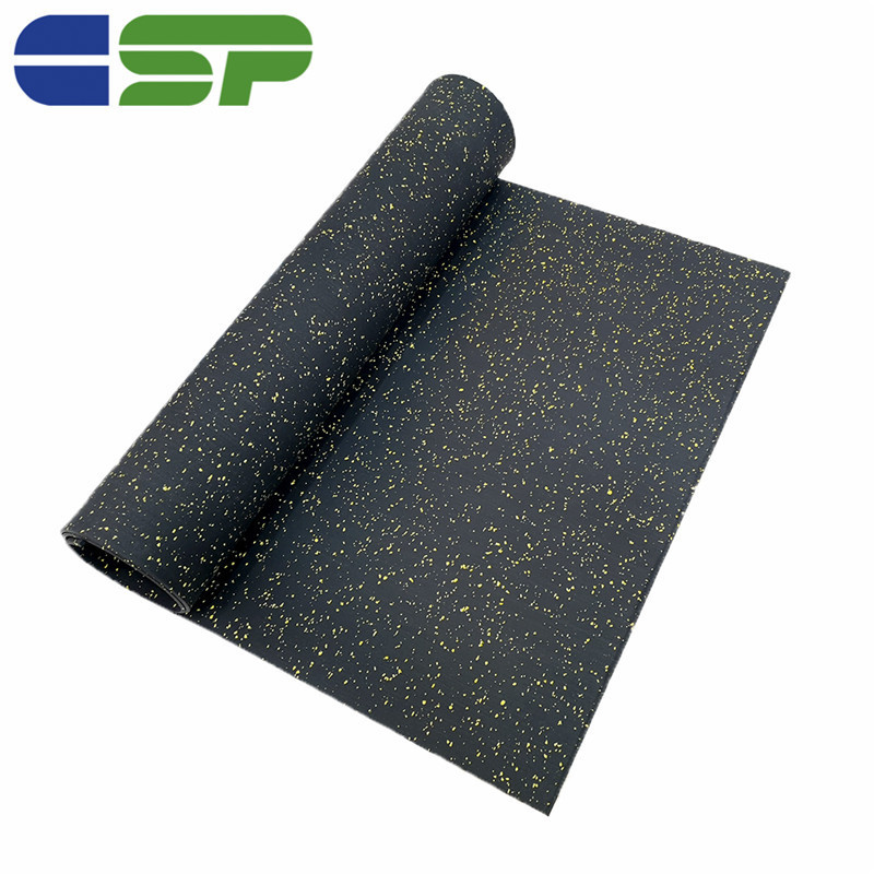 Black rubber flooring for basement/rubber gym tiles/recycled rubber fitness  tiles