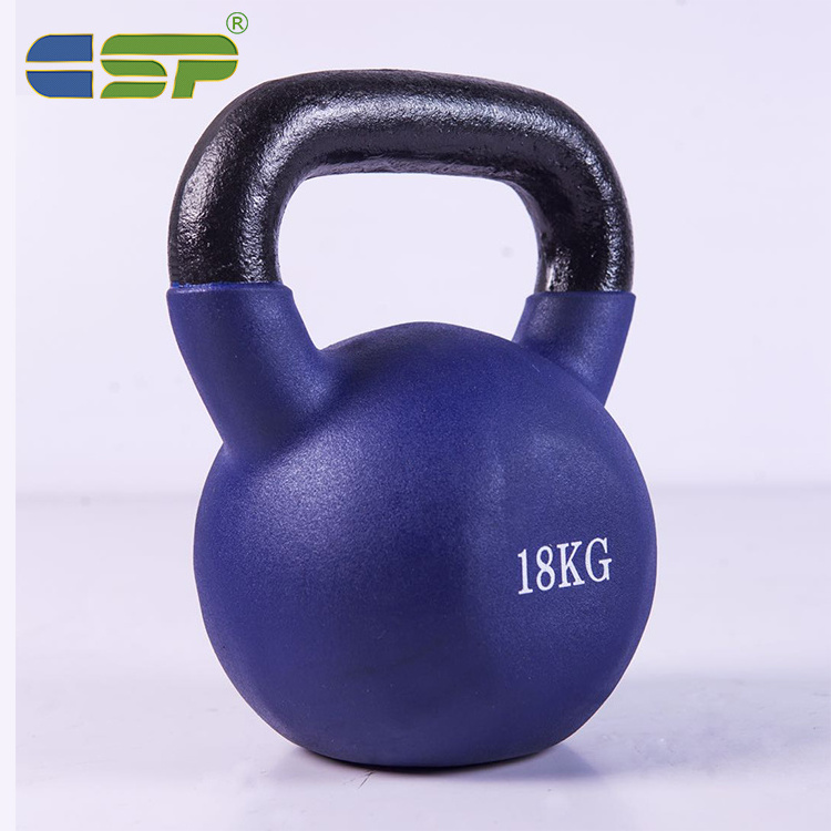 Colorful can customize competition kettlebell adjustable dumbbell set for fitness