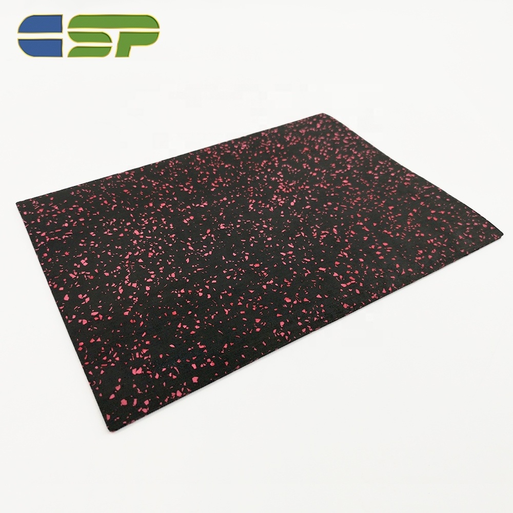 Black rubber flooring for basement/rubber gym tiles/recycled rubber fitness  tiles