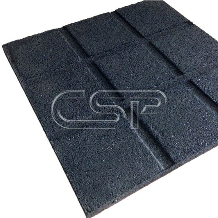 indoor GYM acoustic insulation rubber floor underlay mat