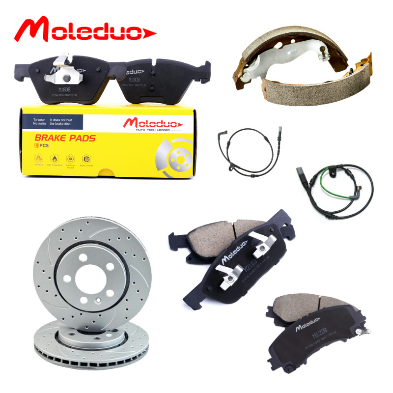 M1703 Auto Ceramic Brake Pad Supplier For Vw Golf Jetta Polo VW Audi A3 A8 Skoda Car Brake Pads 1j0 698 151e D768