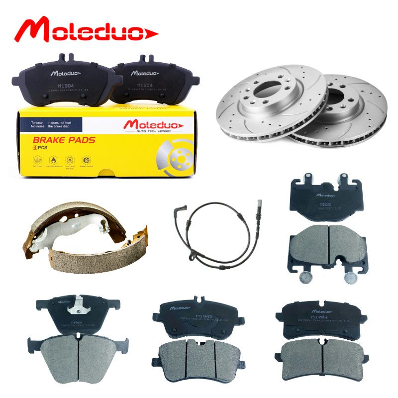 M1708 191615415a 1H0615415 191698451B D340 Auto Car Spare Parts Rear Disc Ceramic Brake Pad For Audi Peugeot Seat Vw Brake Pads