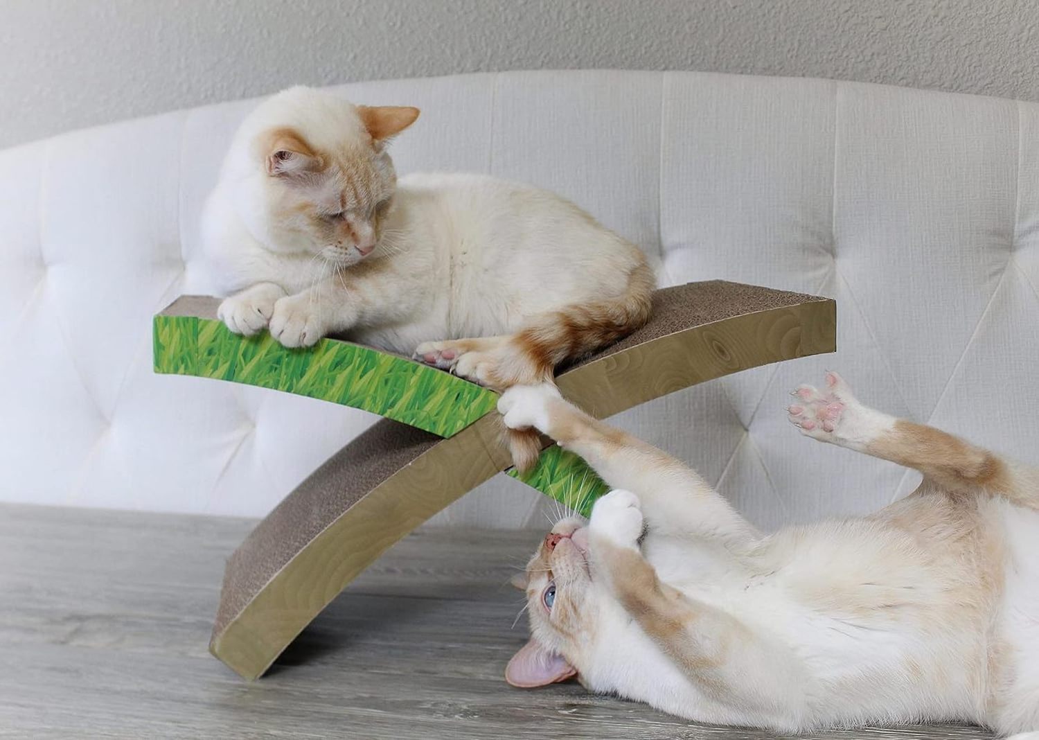 Hawaiian Summer Style Hammock Corrugated Cat Scratcher Interactive Products Supplies Pet Toys