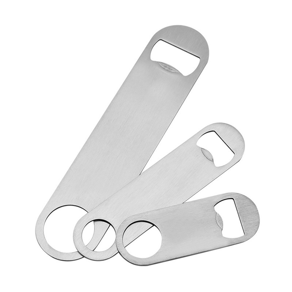 Wholesale or Custom Promotional Gifts Holiday Wedding Party Gifts Portable Stainless Steel Metal Beer Bottle Opener