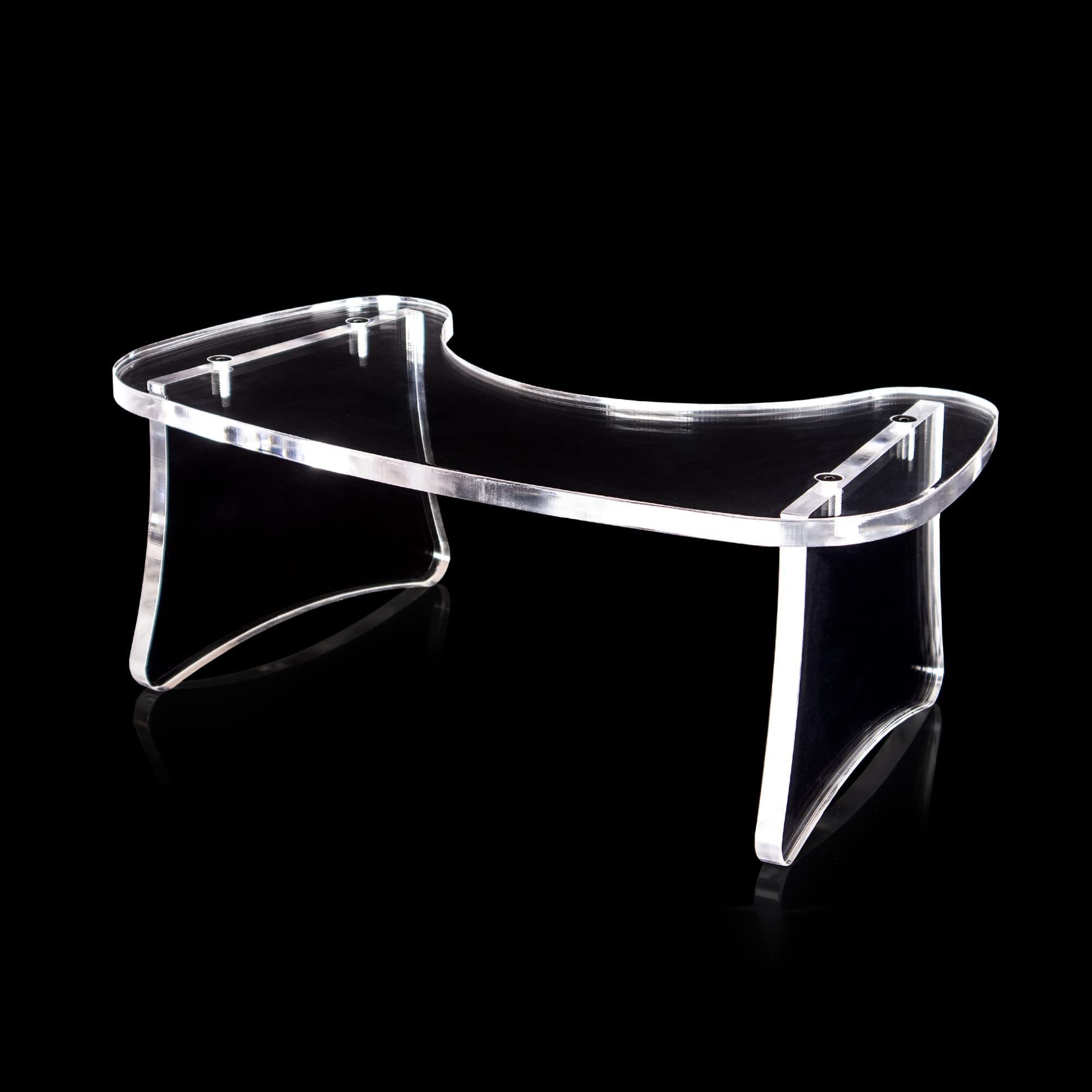 Factory Custom Foldable Acrylic Toilet Foot Stool Acrylic Kids Toilet Seat With Steps For Sale