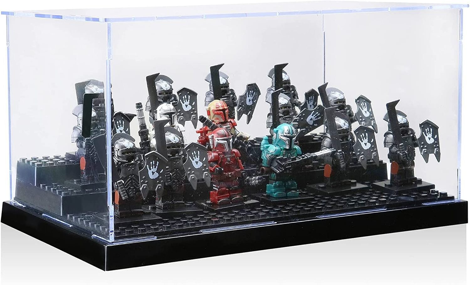 Toy doll lighting supplies acrylic display case led funko pop display stand box