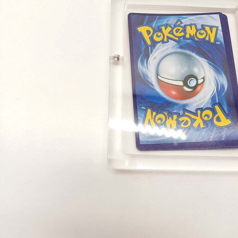 Factory customization hot sale magnetic protective cases acrylic pokemon display box acrylic case for pokemon cards