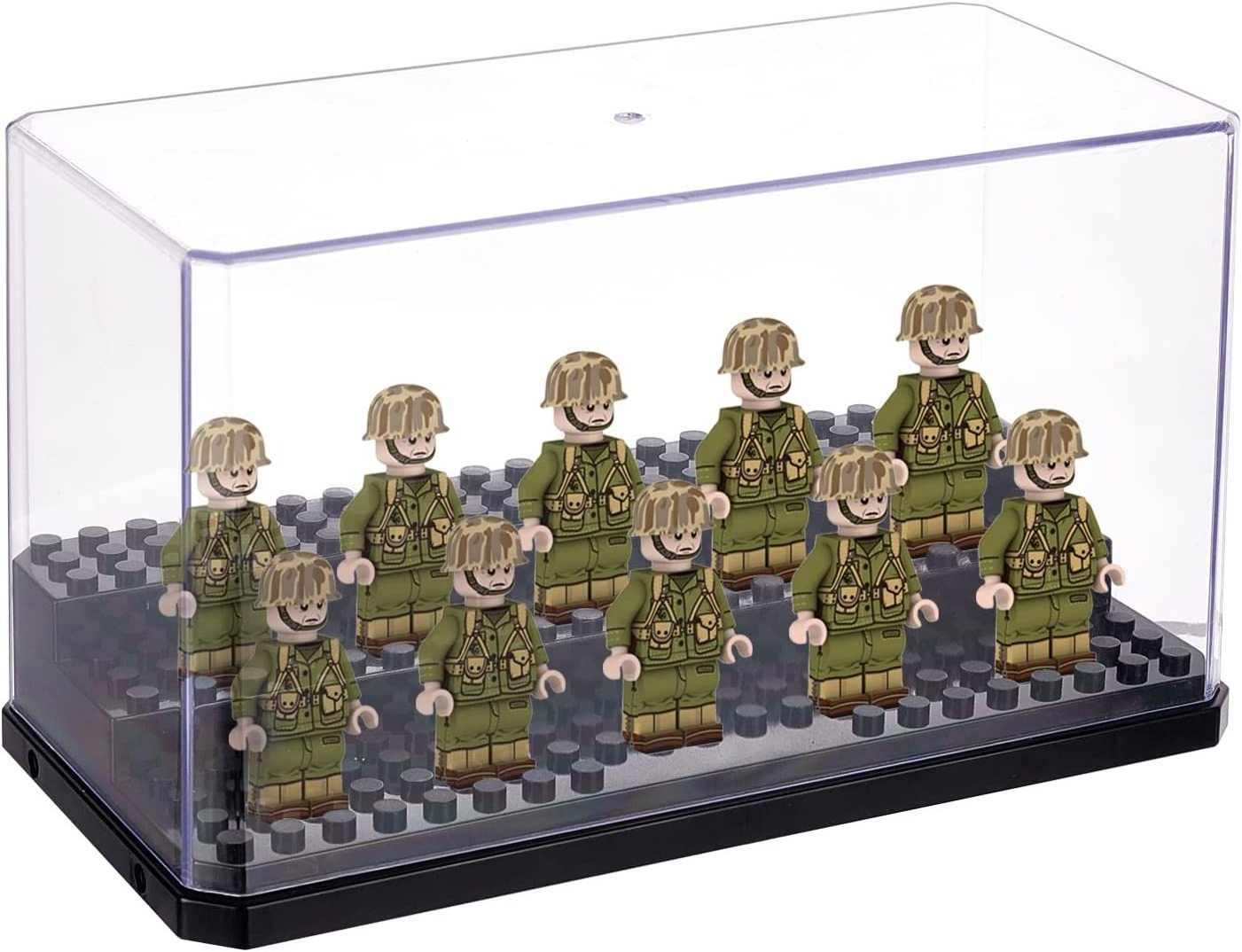 Toy doll lighting supplies acrylic display case led funko pop display stand box