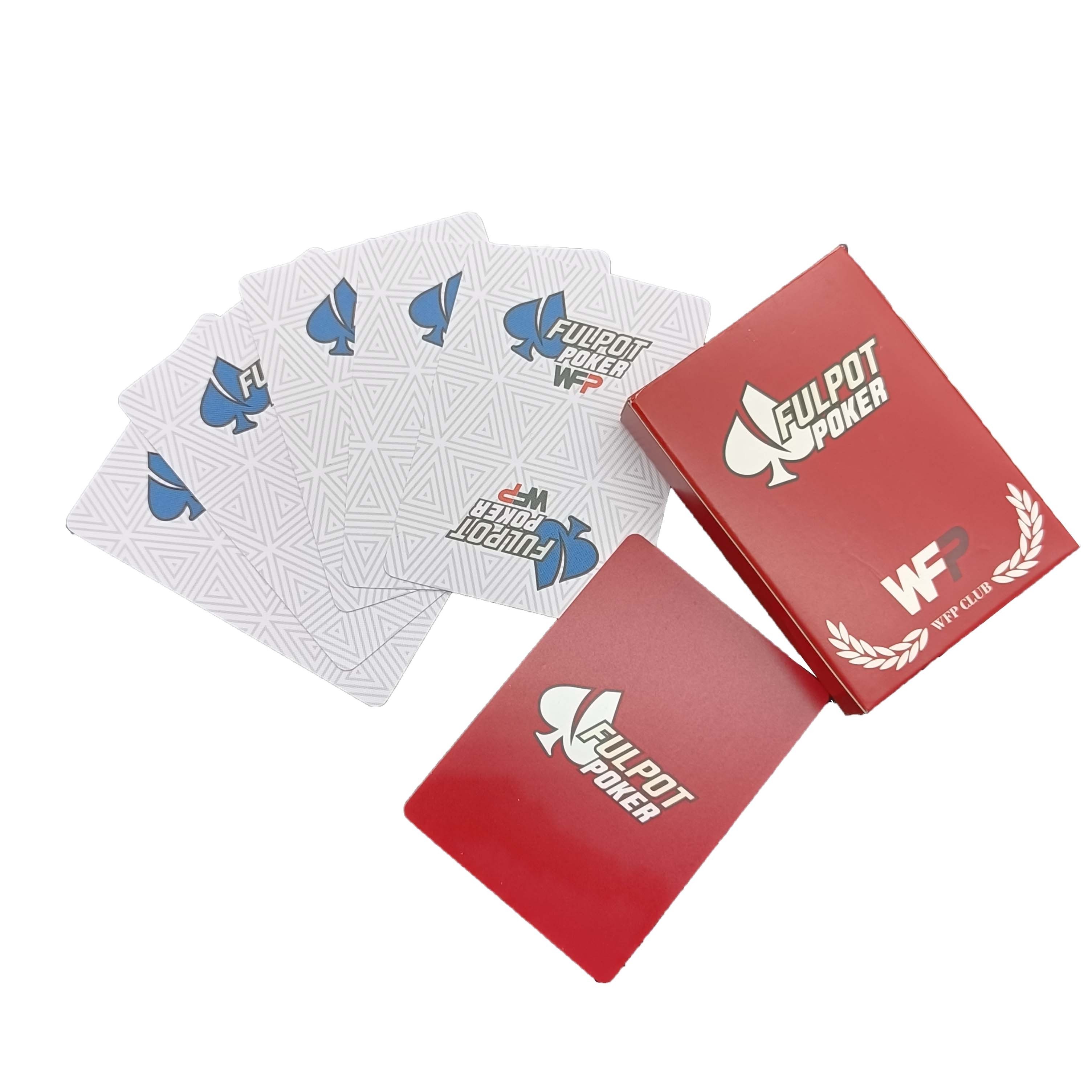 Poker Cards Boxes and Print Transparent CMYK Customized White kama sutra  Plastic Playing Cards