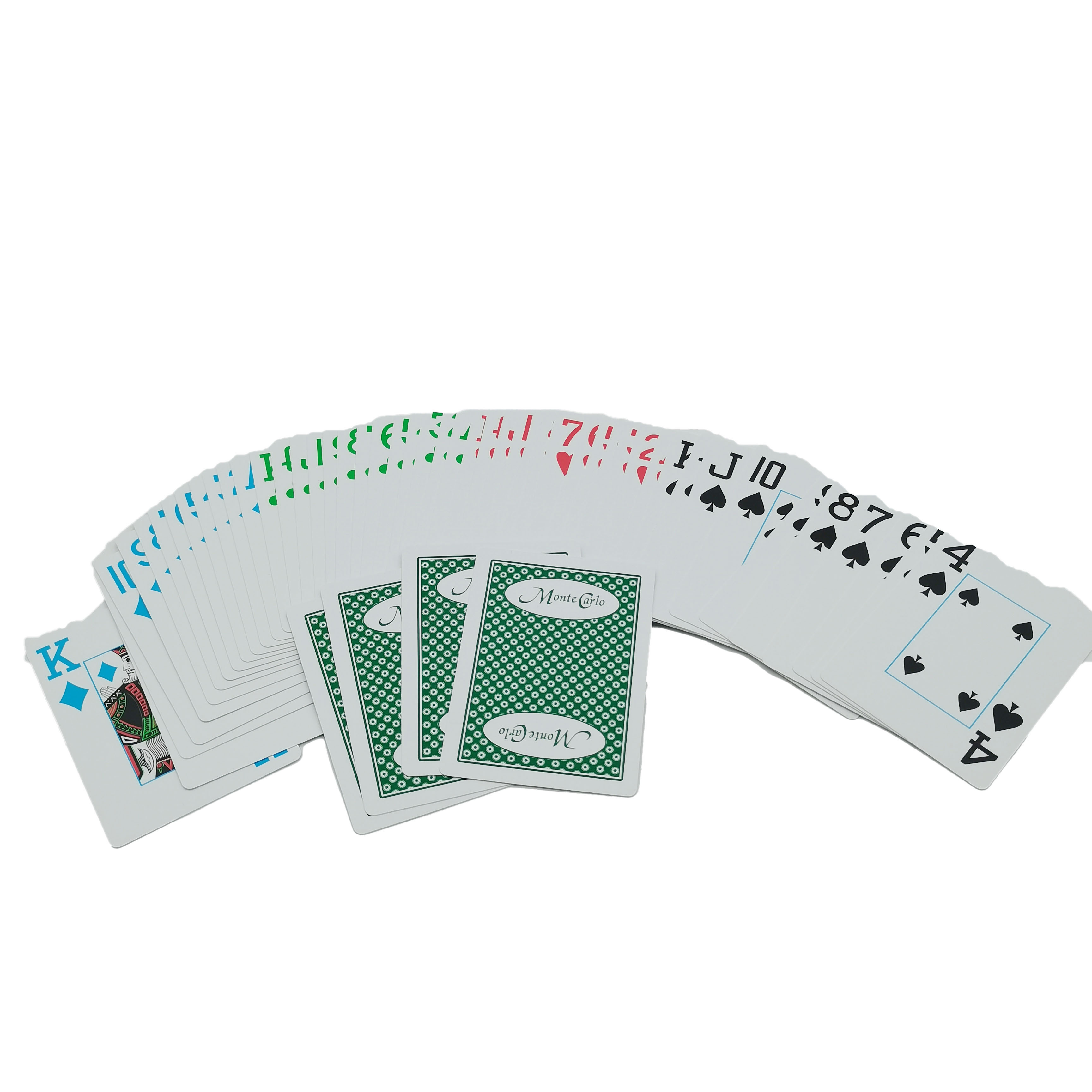 Playing  cards 100% PVC 0.32/0.3mm Professional Jumbo Poker Playing Cards Best selling cardistry