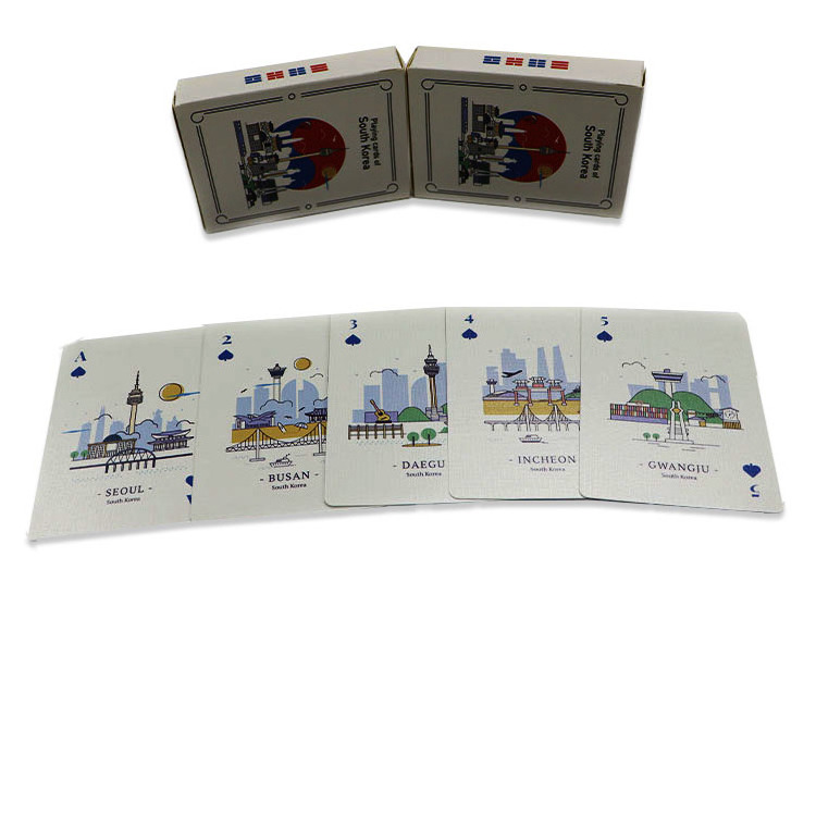 Customized Tunisia Playing Cards High Quality Playing Card Packaging Box Manufacturers